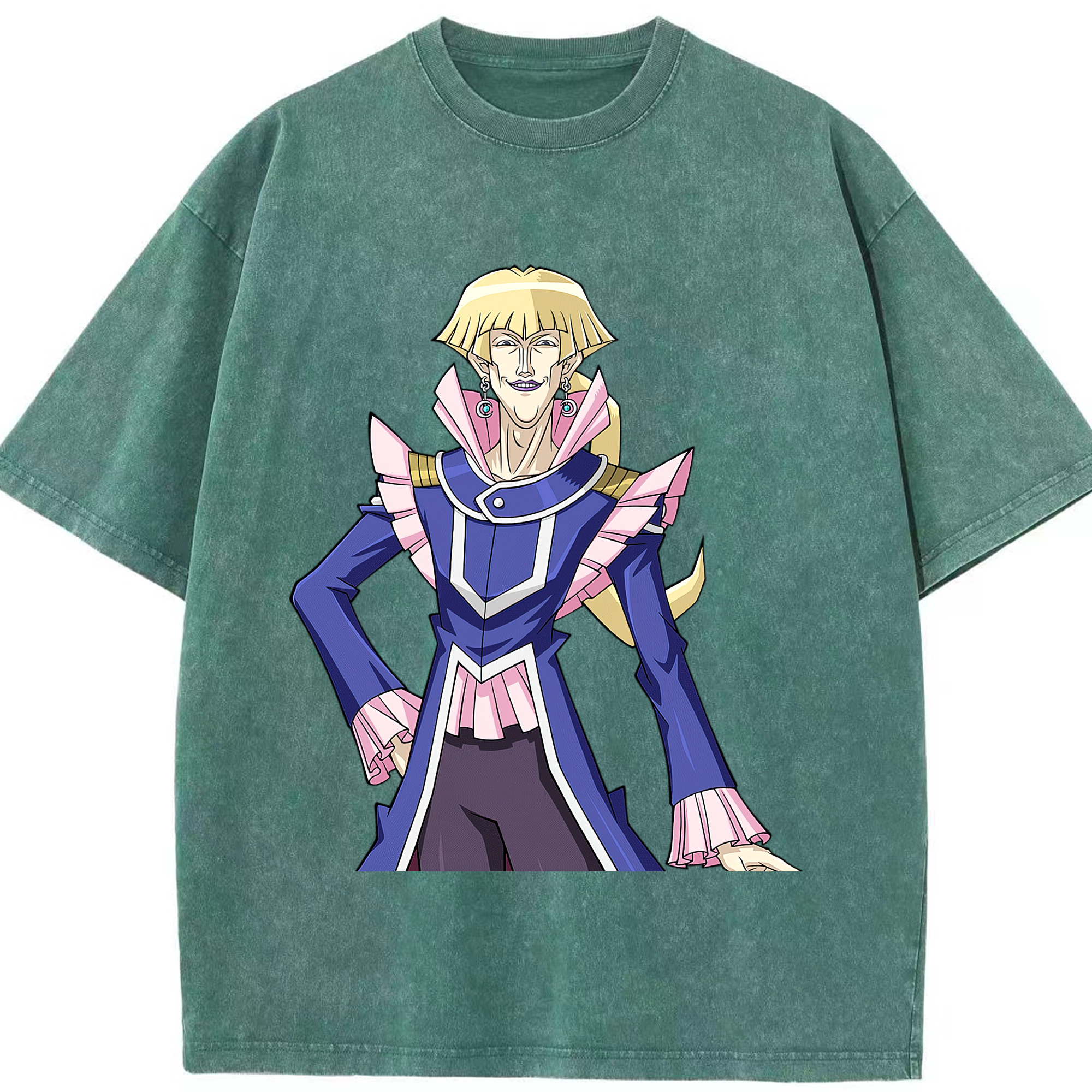 （画像用） 遊☆戯☆王 Yu-Gi-Oh! 綿100% ヴィンテージ風 半袖Tシャツ（フロントプリント）